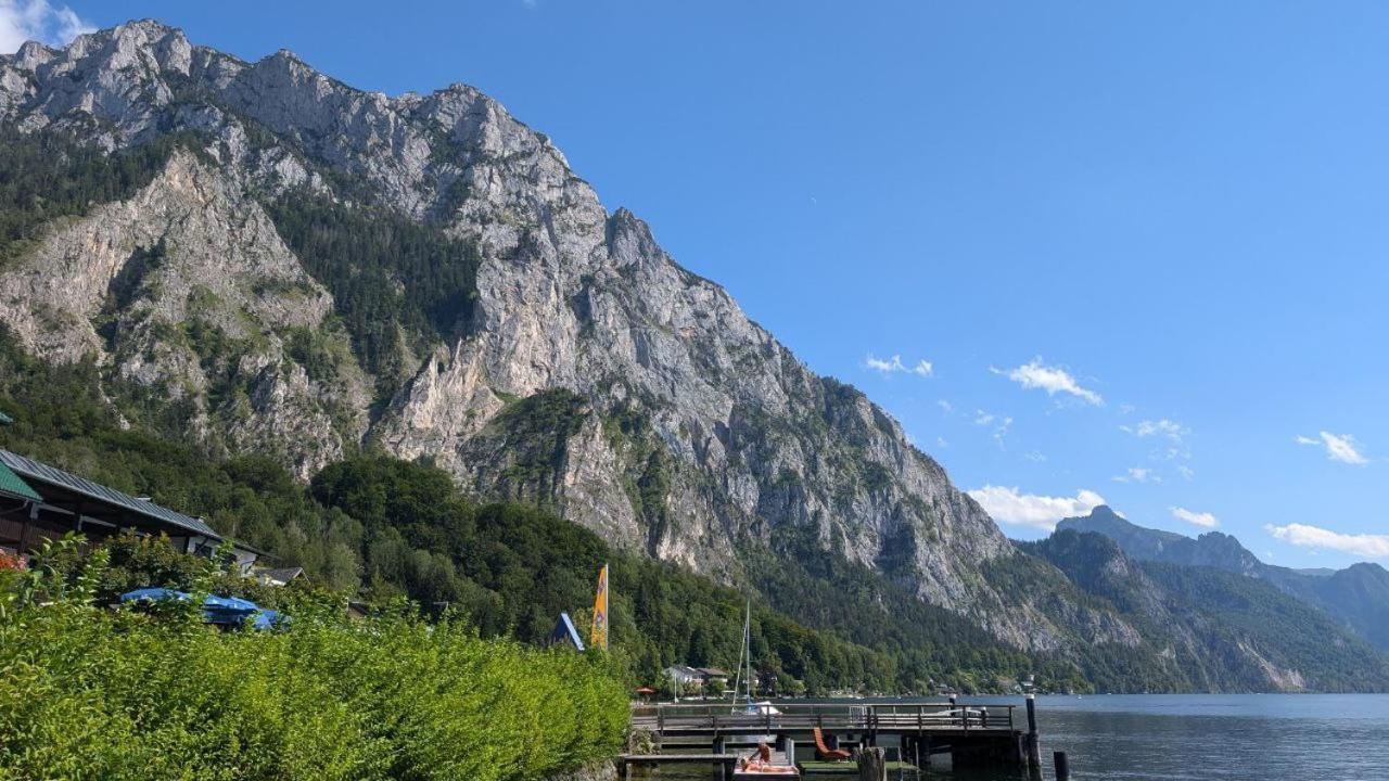 Luxurioeses Apartment Mit Garten & Terrasse In Der Naehe Vom See Im Schoenen Salzkammergut Гмунден Экстерьер фото